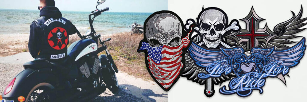 Custom Biker Patches