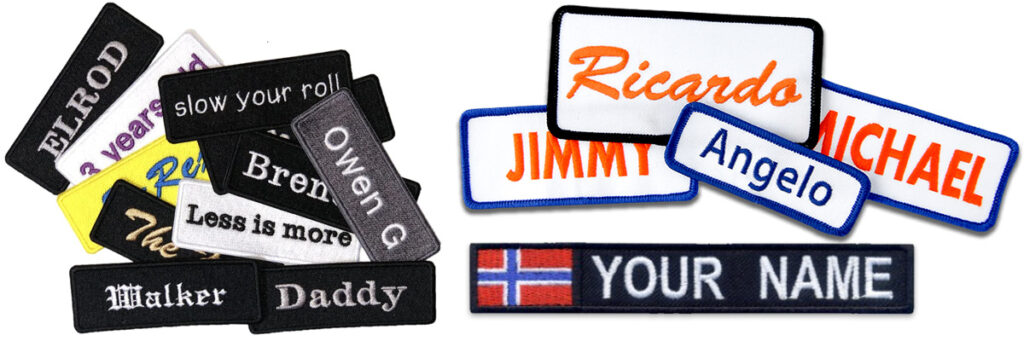 custom name patches